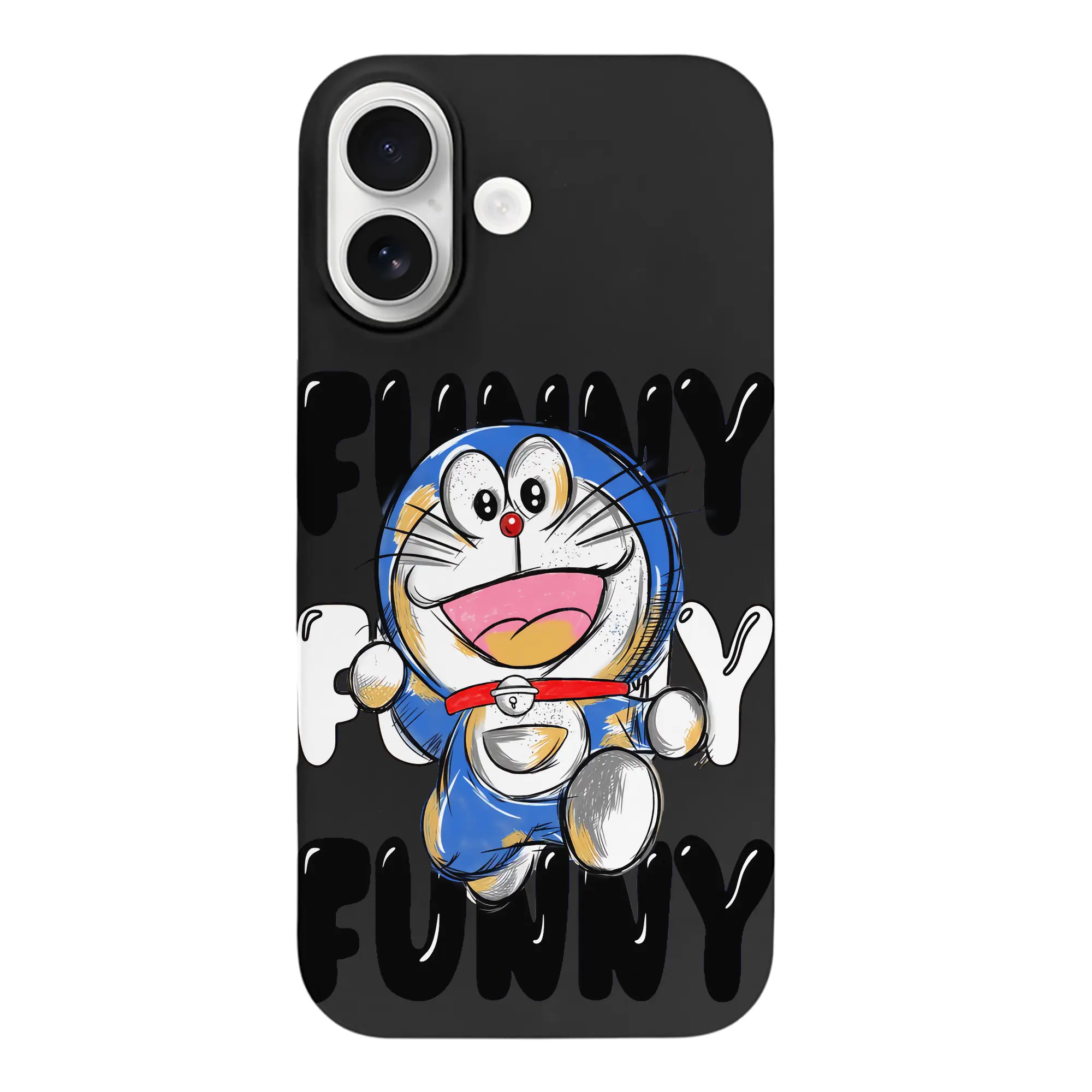 ドラえもん グッズドラえもん - iPhone 17 シリーズ シリコンケース 薄型 耐衝撃 指紋防止 ソフトタッチカバー 精密フィット 傷防止 保護ケース iPhone 17/17 Air/17 Pro/17 Pro Max 対応